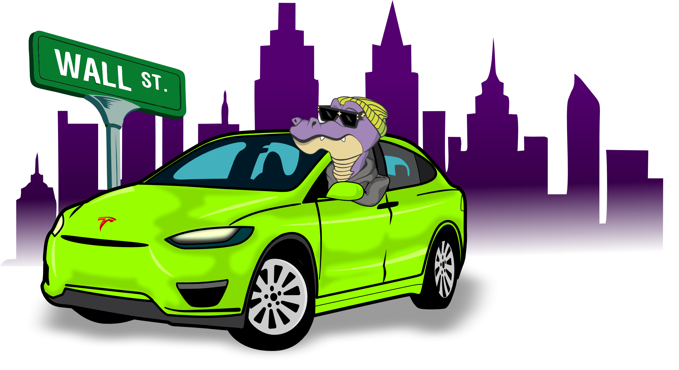 Croc in Tesla
